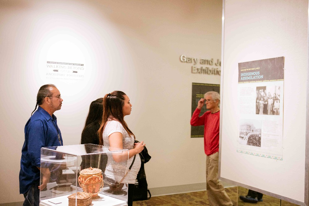 Exhibit Opening: "Walking Beyond Our Ancestors' Footsteps: An Urban Native American Experience"